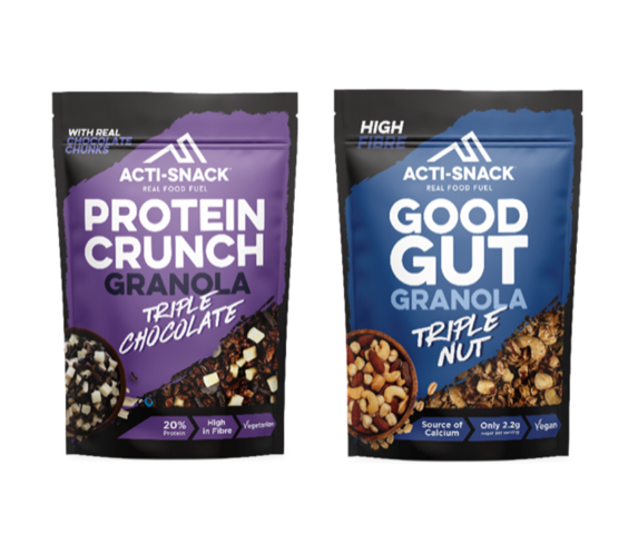 ACTI-SNACK LAUNCHES NEW PROTEIN TRIPLE CHOCOLATE GRANOLA & GOOD GUT ...